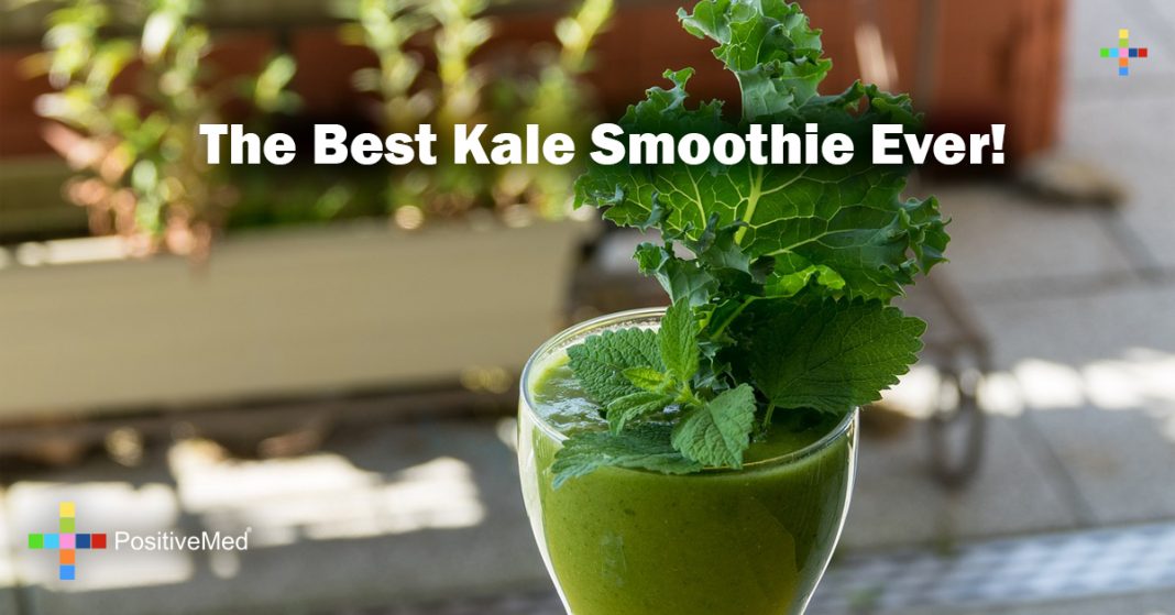 The Best Kale Smoothie Ever! PositiveMed
