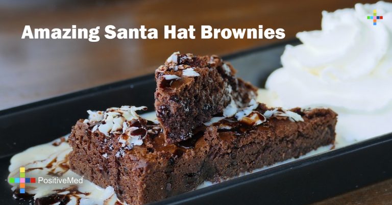 Amazing Santa Hat Brownies Amazing Santa Hat Brownies