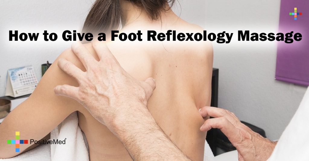 How to Give a Foot Reflexology Massage