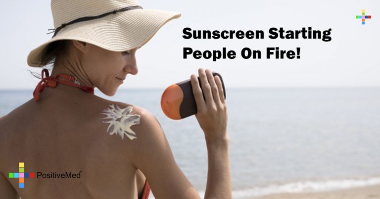 Sunscreen Starting People On Fire! Sunscreen Starting People On Fire!