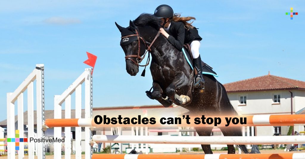 Obstacles can't stop you