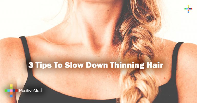 3 Tips To Slow Down Thinning Hair