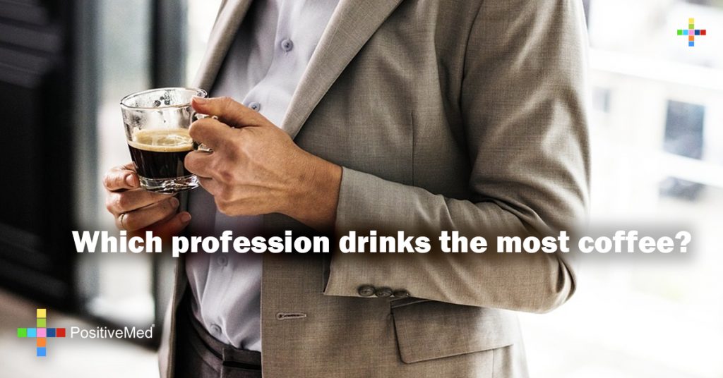 Which profession drinks the most coffee?