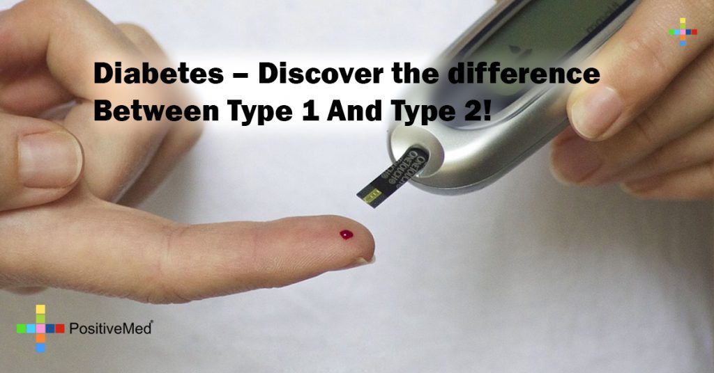 Diabetes - Discover the difference between Type 1 and Type 2!