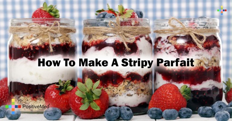 How to make a stripy parfait