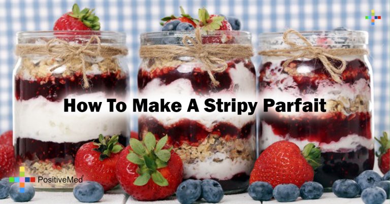 How to make a stripy parfait How to make a stripy parfait