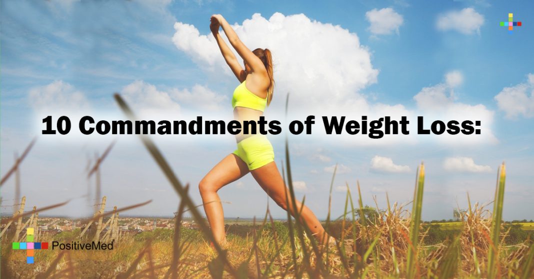 10 commandments of weight loss positivemed