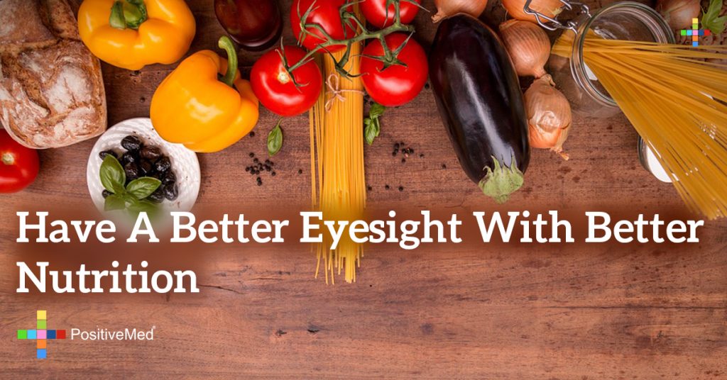 Have a better eyesight with better nutrition 