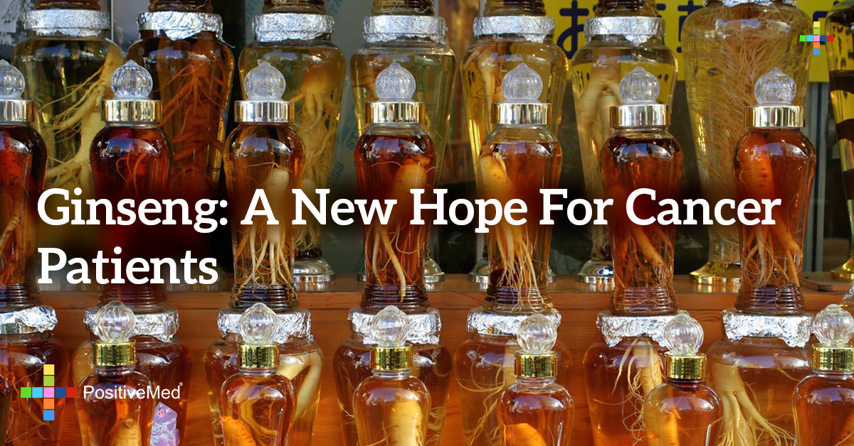 Ginseng a new hope for cancer patients PositiveMed