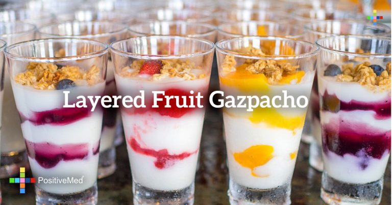 Layered Fruit Gazpacho