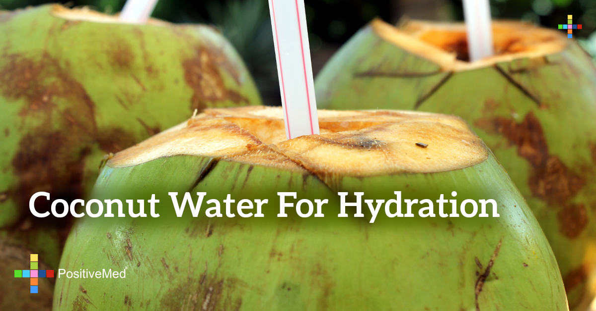 Coconut Water for Hydration PositiveMed