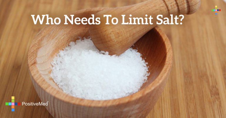 Who needs to limit salt? Who needs to limit salt?