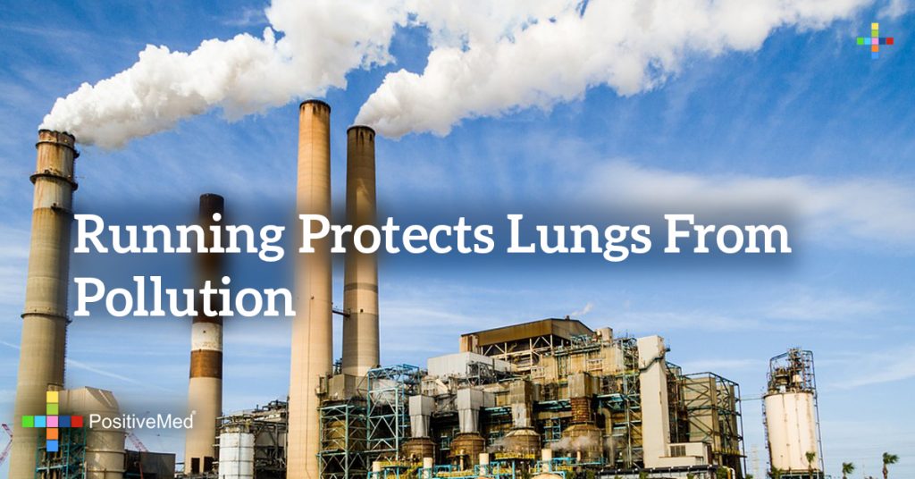 RUNNING PROTECTS LUNGS FROM POLLUTION