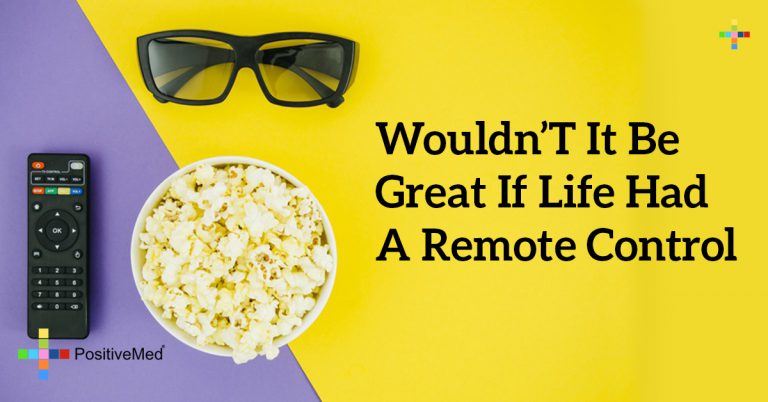 Wouldn’t it be great if life had a remote control Wouldn’t it be great if life had a remote control