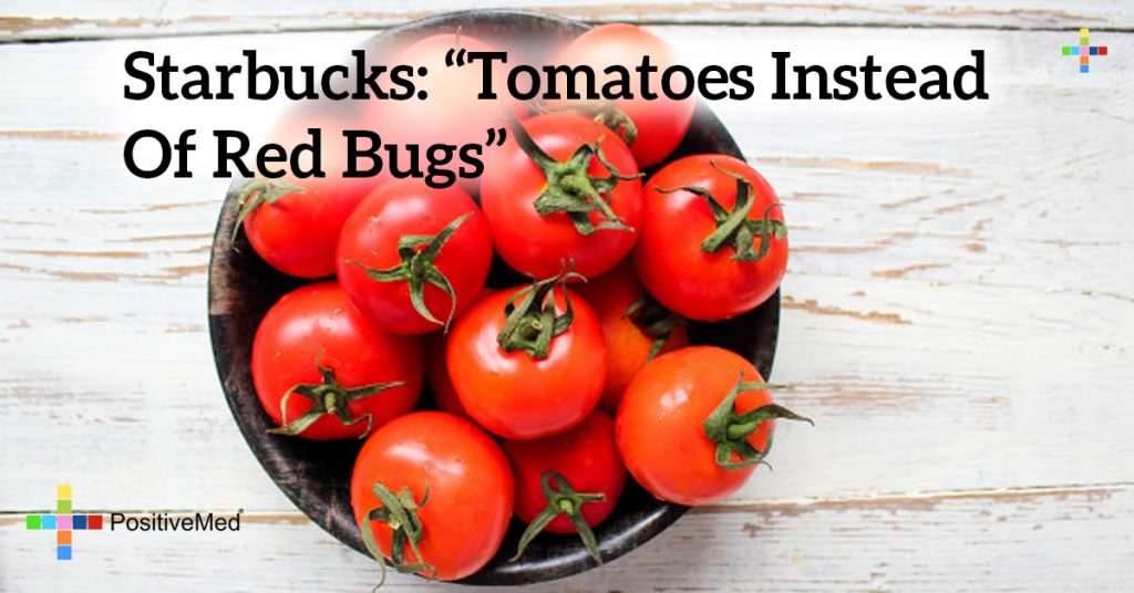 Starbucks: "Tomatoes Instead of Red Bugs"