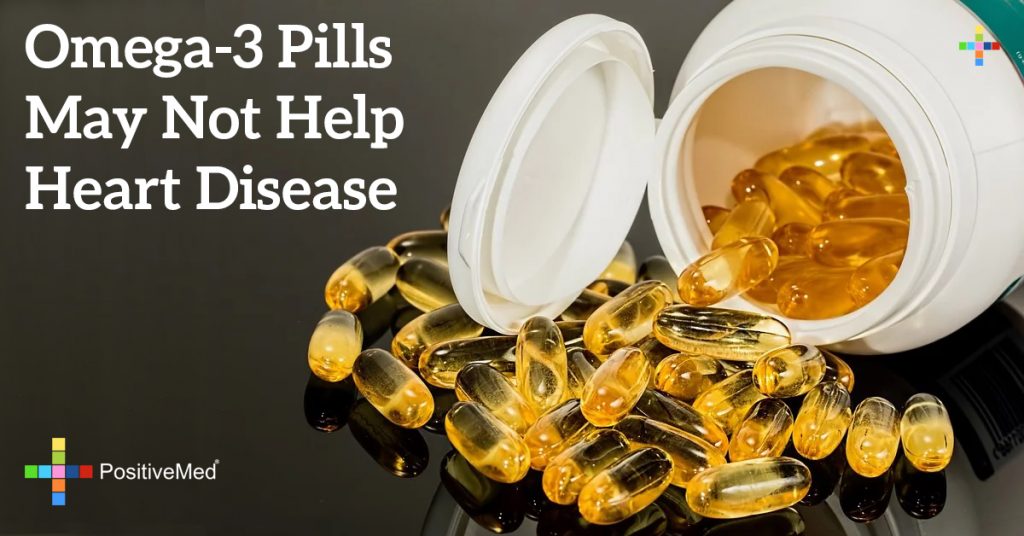 Omega-3 pills may not help heart disease