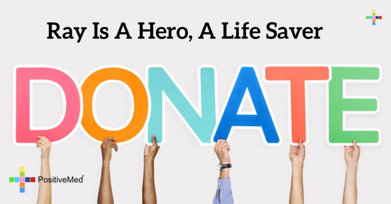 Ray is a hero, a life saver Ray is a hero, a life saver