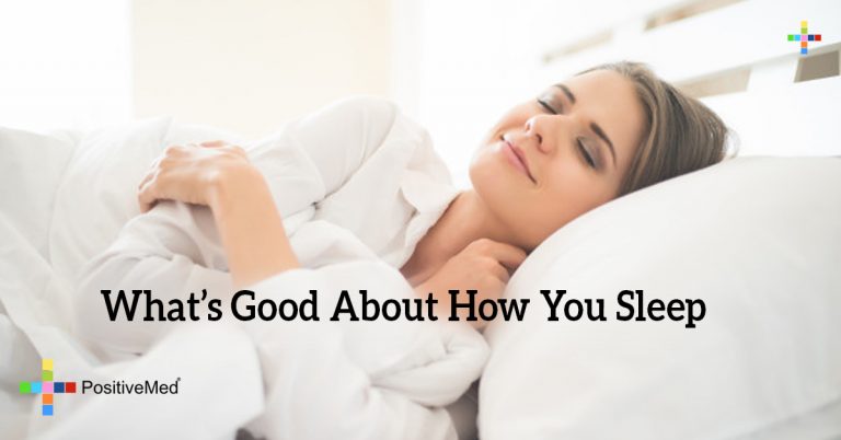 What’s Good About How You Sleep